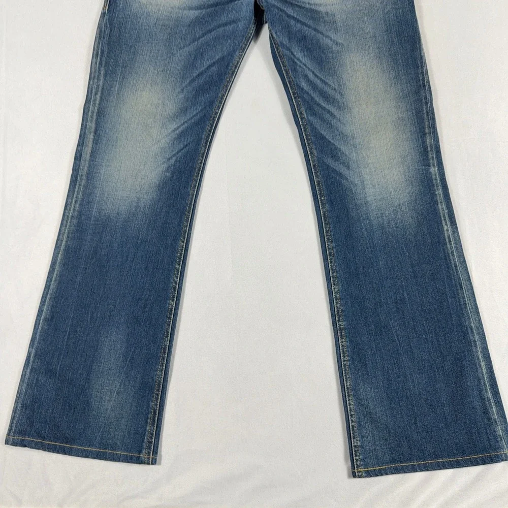 Diesel Zatiny Regular-Bootcut Jeans Stretch Blue Wash 0848C Mens W33 L32